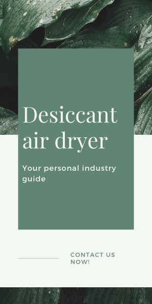 Desiccant air dryer